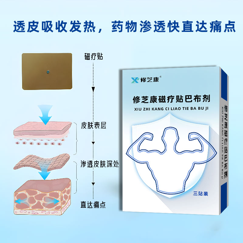 磁疗贴巴布剂