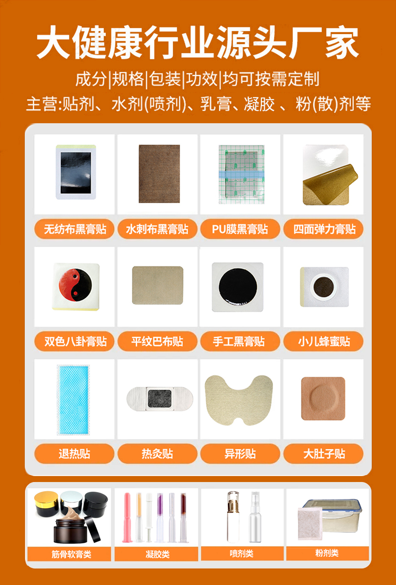 大健康外用产品源头厂家-修康药业